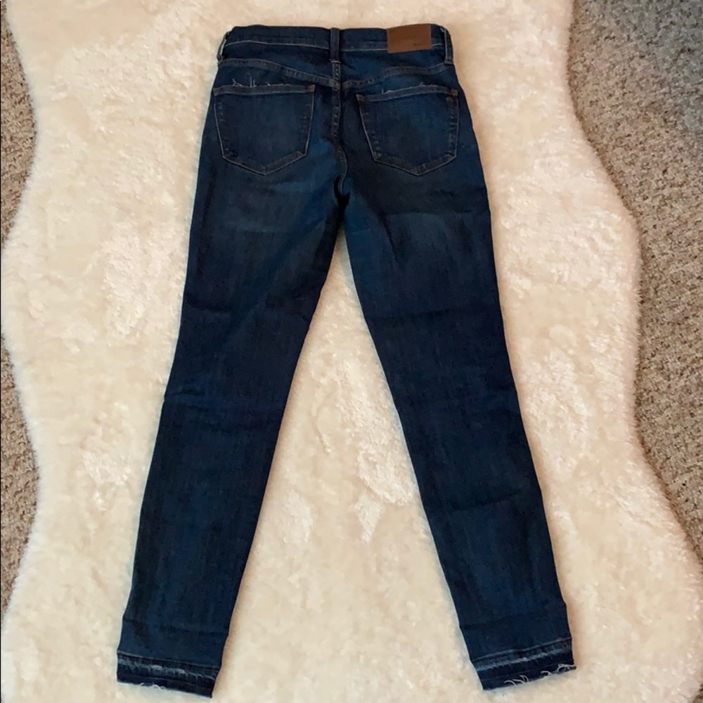 Madewell 10” High Rise Skinny Jeans Size 26 - Picture 4 of 6